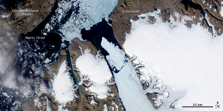 Petermann Glacier from NASA